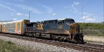 CSX 593 leads another M214.